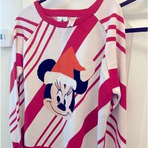 Disney Minnie Mouse Christmas Sweater NWOT Bought from Disney store New